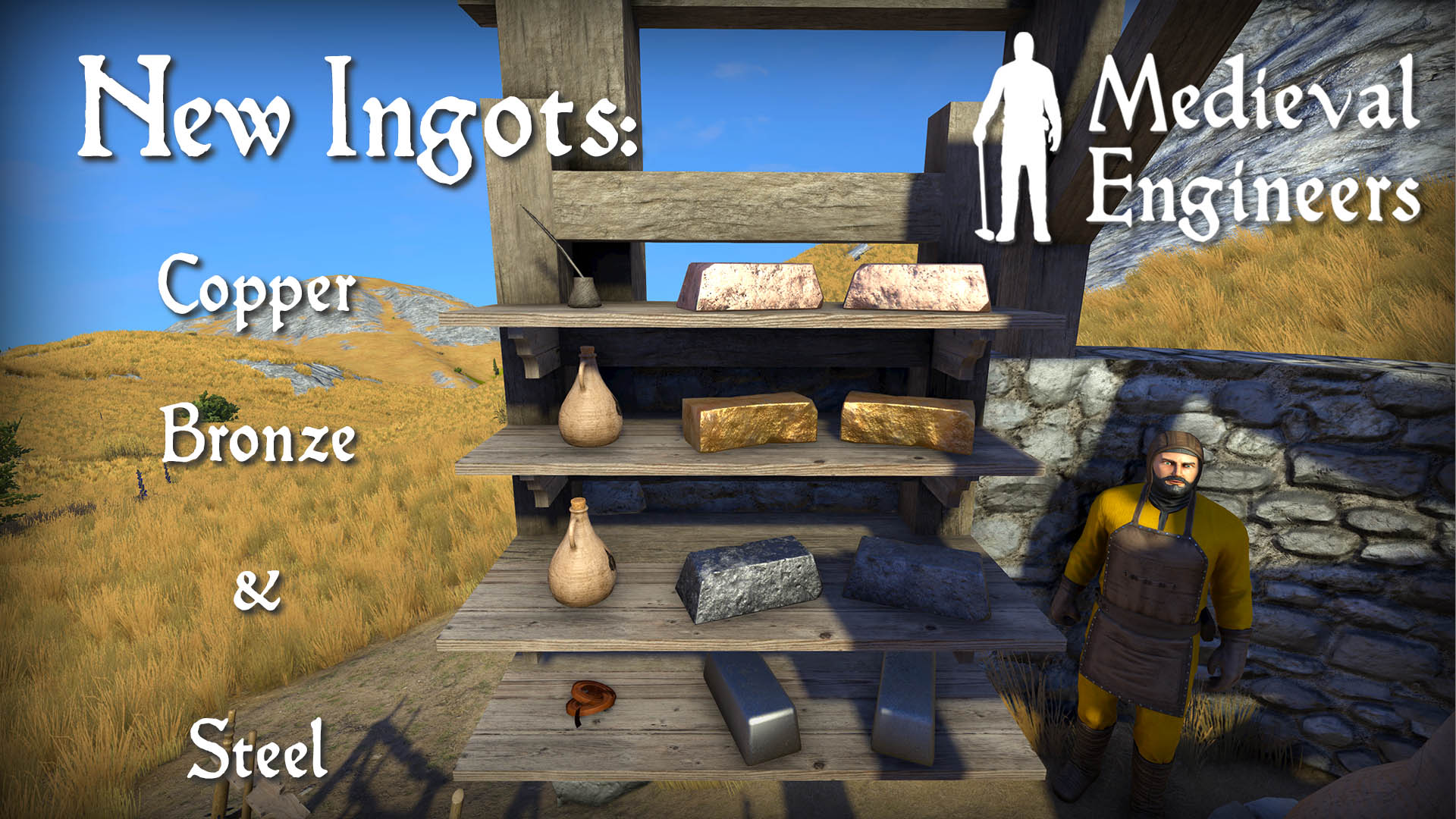 Resources New Ingots | Coming soon in 0.6: New Planet, Biomes and New Resources!