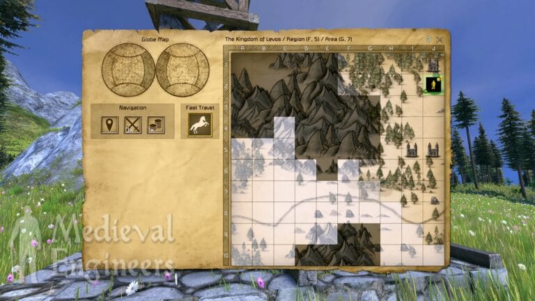 Map with fast travel | Media